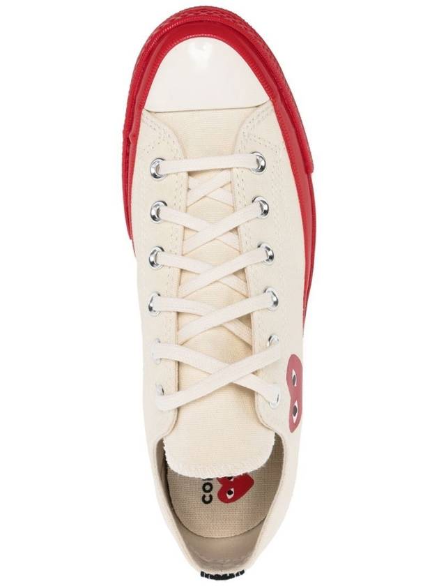 Comme des GarÃ§ons PLAY x Converse Chuck 70 Sneakers - COMME DES GARCONS - BALAAN 4