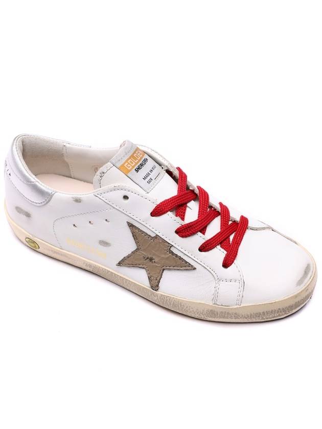 Silver Tab Superstar Low Top Sneakers White - GOLDEN GOOSE - BALAAN 5