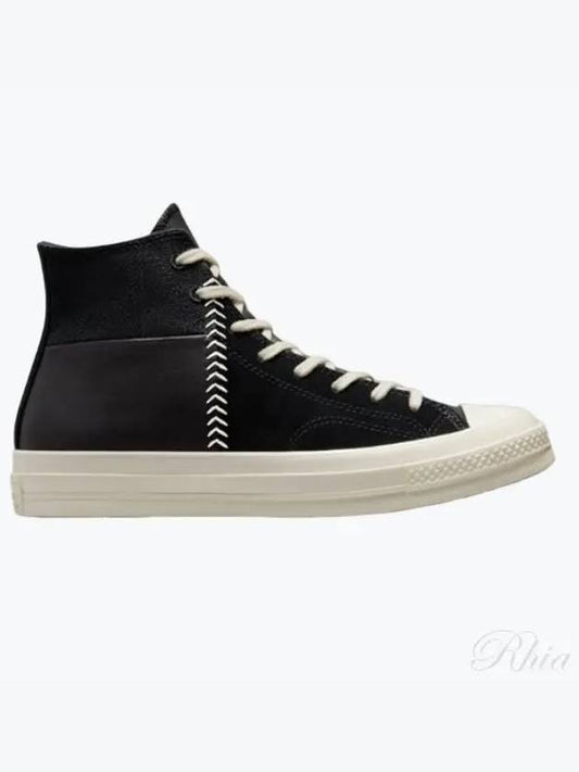 Chuck Taylor 70 Soothing Craft Fashion Stitch Black Canvas Shoes 173131C - CONVERSE - BALAAN 1