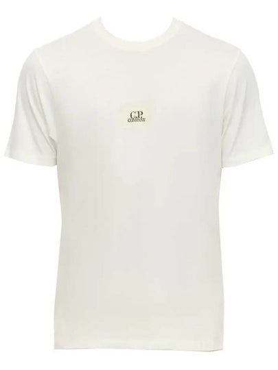 30/1 Jersey Logo Short Sleeve T-Shirt White - CP COMPANY - BALAAN 2