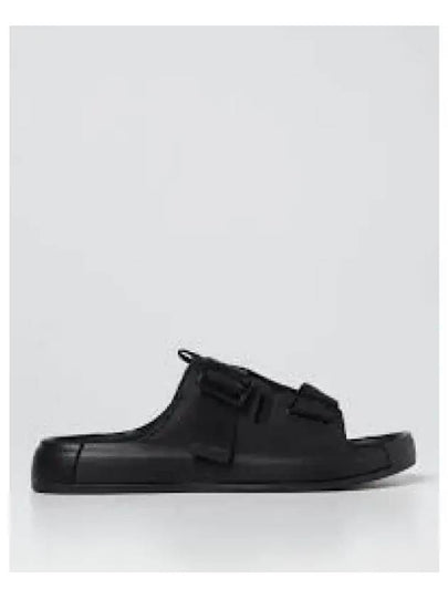 Shadow Strap Slippers Black - STONE ISLAND - BALAAN 2