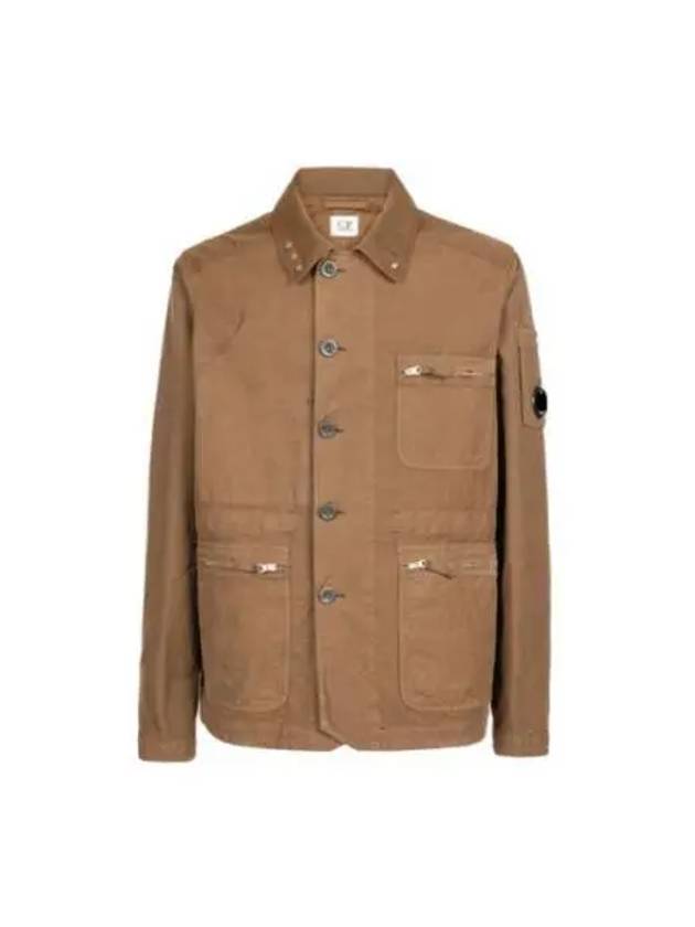 My's B Chore Jacket Light Brown - CP COMPANY - BALAAN 2