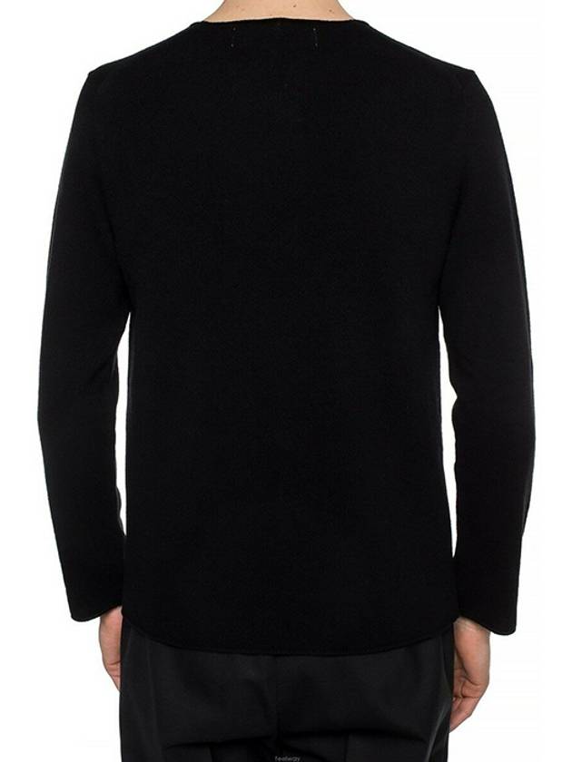 round men knit black - COMME DES GARCONS - BALAAN 3