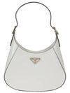 Medium Leather Shoulder Bag White - PRADA - BALAAN 2