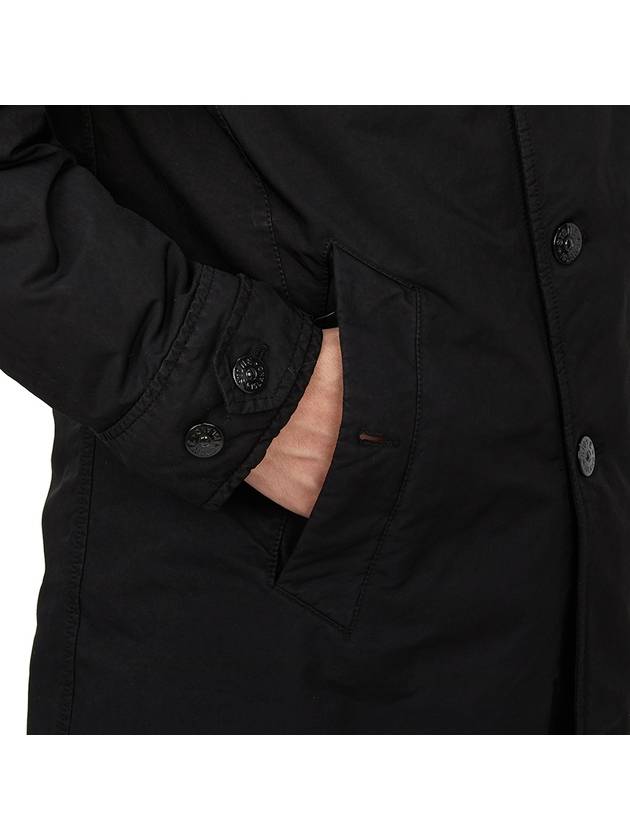 David TC Padding Jacket Black - STONE ISLAND - BALAAN 10