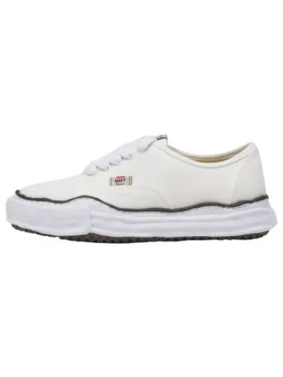 Baker OG Sole Canvas Low Top Sneakers White - MAISON MIHARA YASUHIRO - BALAAN 2