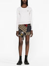 ORB Embroid Logo Knit Top Cream - VIVIENNE WESTWOOD - BALAAN 3