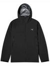 Beta Logo Hooded Jacket Black - ARC'TERYX - BALAAN 1