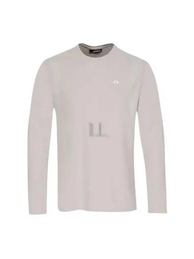 Elion Logo Long Sleeve T-Shirt Moonbeam - J.LINDEBERG - BALAAN 2