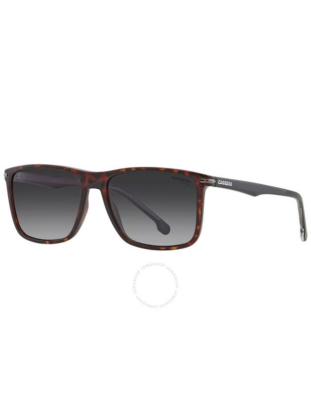 Carrera Grey Shaded Rectangular Men's Sunglasses CARRERA 298/S 0086/9O 57 - CARRERA - BALAAN 2