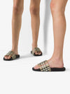 Vintage Check Slippers Beige - BURBERRY - BALAAN 5