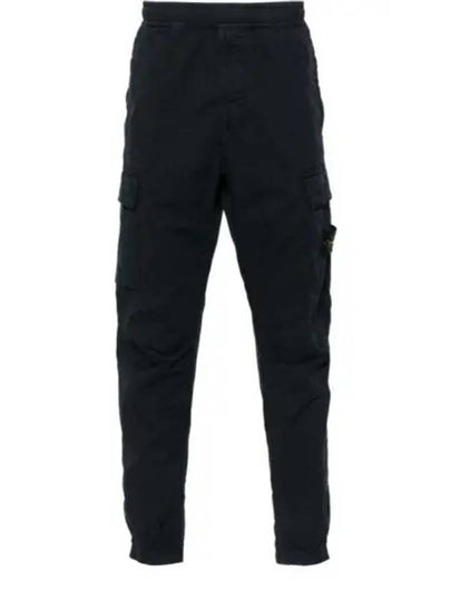 Banding Waist Tapered Cargo Straight Pants Navy - STONE ISLAND - BALAAN 2