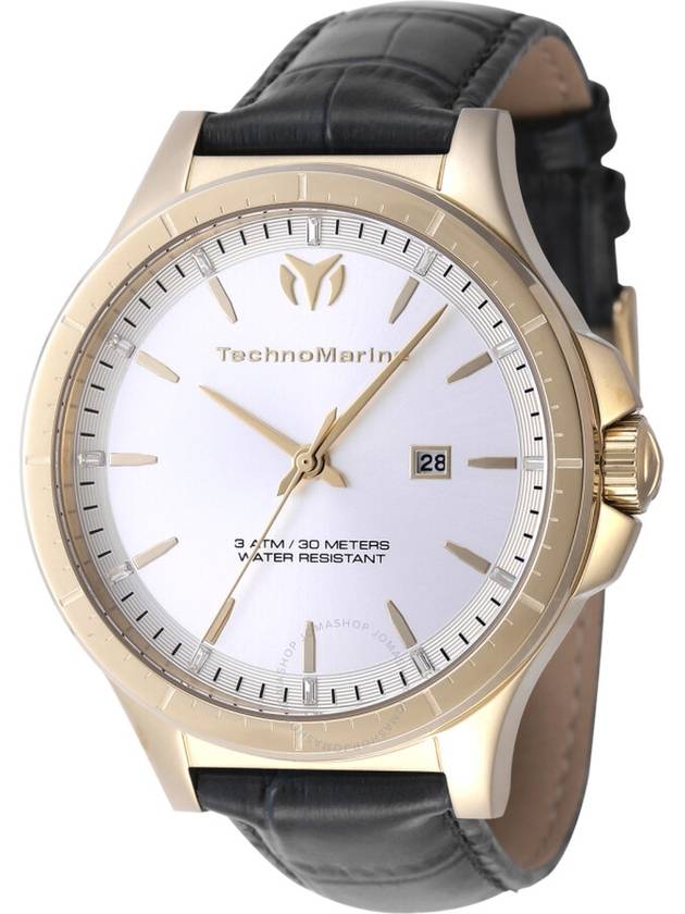 Technomarine MoonSun Date Quartz Silver Dial Men's Watch TM-822013 - TECHNOMARINE - BALAAN 1