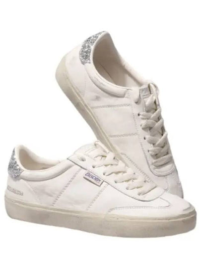 Soul Star Glitter Tab Low Top Sneakers White - GOLDEN GOOSE - BALAAN 2