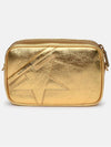 Laminated Leather Star Shoulder Bag Gold - GOLDEN GOOSE - BALAAN 4