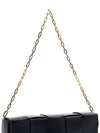 Cassette Bag Pouch On Chain Shoulder Bag Black - BOTTEGA VENETA - BALAAN 8