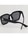 Eyewear Square Frame Sunglasses Black - GUCCI - BALAAN 4