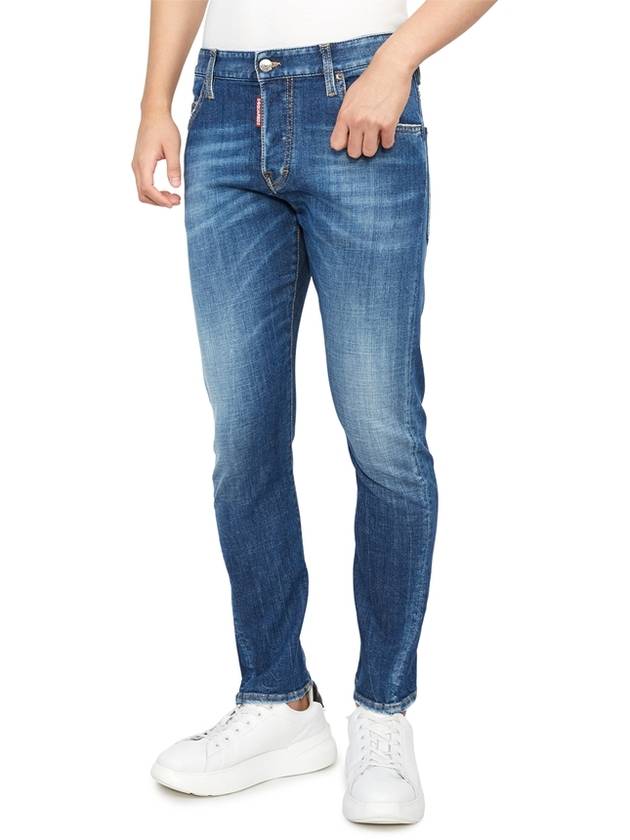 Sexy Twist Skinny Jeans Blue - DSQUARED2 - BALAAN 5