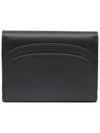 Geneve Flap Card Wallet Black - A.P.C. - BALAAN 4