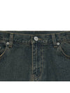 Destroyed Flare Denim Bootcut Pants Vintage Blue - NOIRER - BALAAN 5