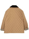 Women's Diamond Quilted Jacket Brown - BURBERRY - BALAAN 3