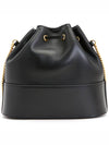 V logo signature chain nappa mini bucket bag black - VALENTINO - BALAAN 5