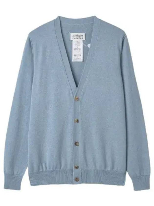 Backstitch cardigan pale blue - MAISON MARGIELA - BALAAN 1