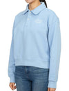 Print Cotton Long Sleeve PK Shirt Blue - SPORTY & RICH - BALAAN 3
