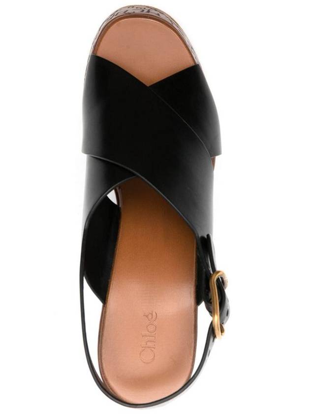 Chloé Maxime Wedge Sandals Shoes - CHLOE - BALAAN 3