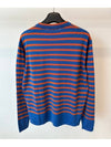 Knit MM00803KT1102 Blue Red - MAISON KITSUNE - BALAAN 4