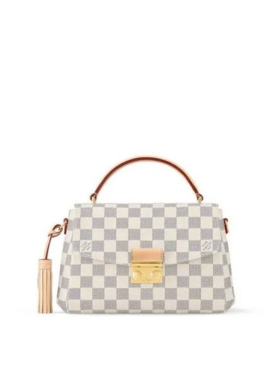 Croisette Damier Azur Cross Bag Cream - LOUIS VUITTON - BALAAN 2