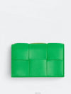 Intrecciato Flap Card Wallet Parakeet - BOTTEGA VENETA - BALAAN 3