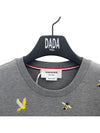 Bird & B Embroidered Sweatshirt MJT367E 035 - THOM BROWNE - BALAAN 3