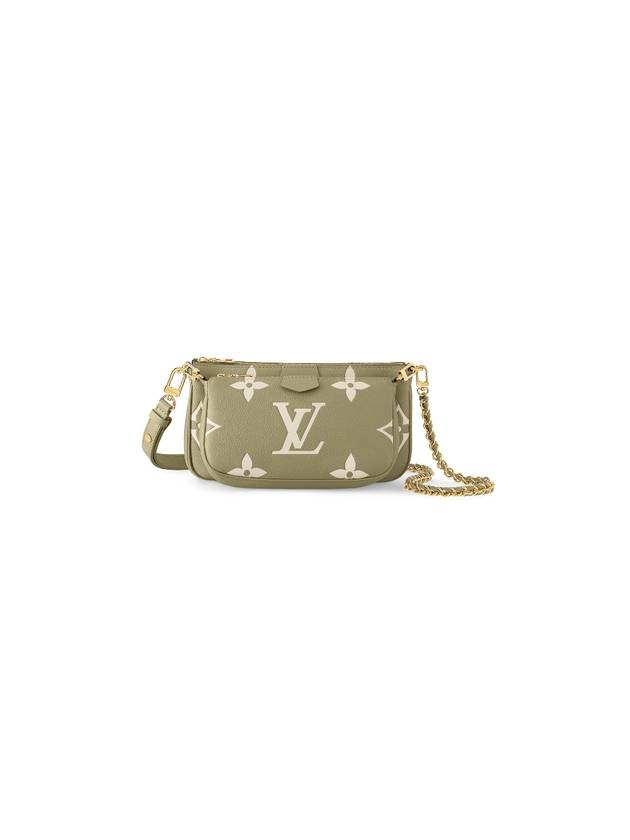 Multi Pochette Accessories Monogram Empreinte Leather Shoulder Bag Khaki - LOUIS VUITTON - BALAAN 1