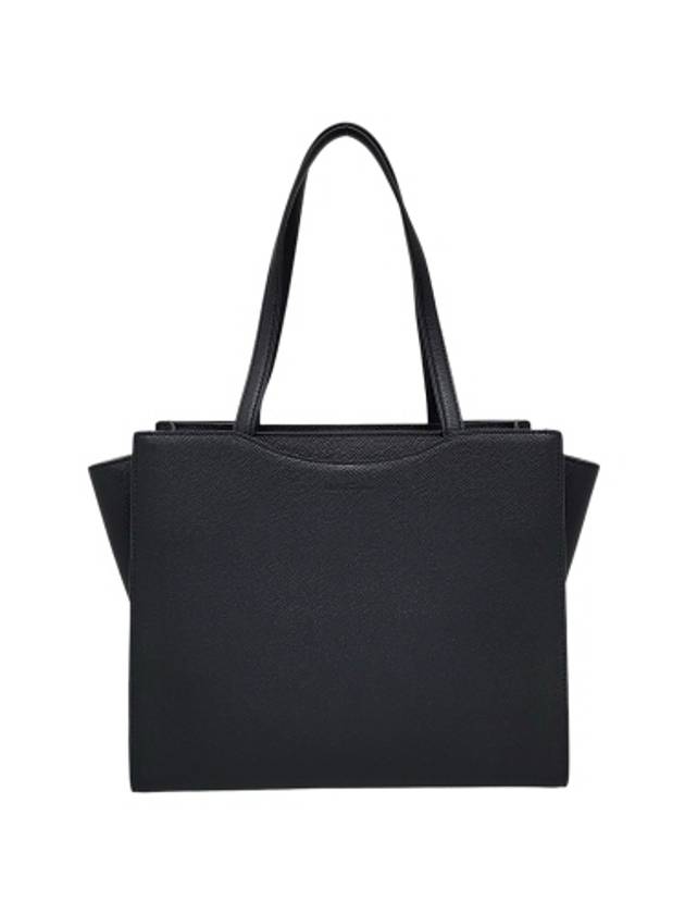 Ferragamo FZ 21 0698 Black Gancini Medium Tote Bag - SALVATORE FERRAGAMO - BALAAN 3