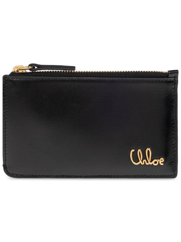 Chloé Card Holder, Women's, Black - CHLOE - BALAAN 1