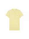 Baby Fox Patch Regular Polo Shirt Yellow - MAISON KITSUNE - BALAAN 2