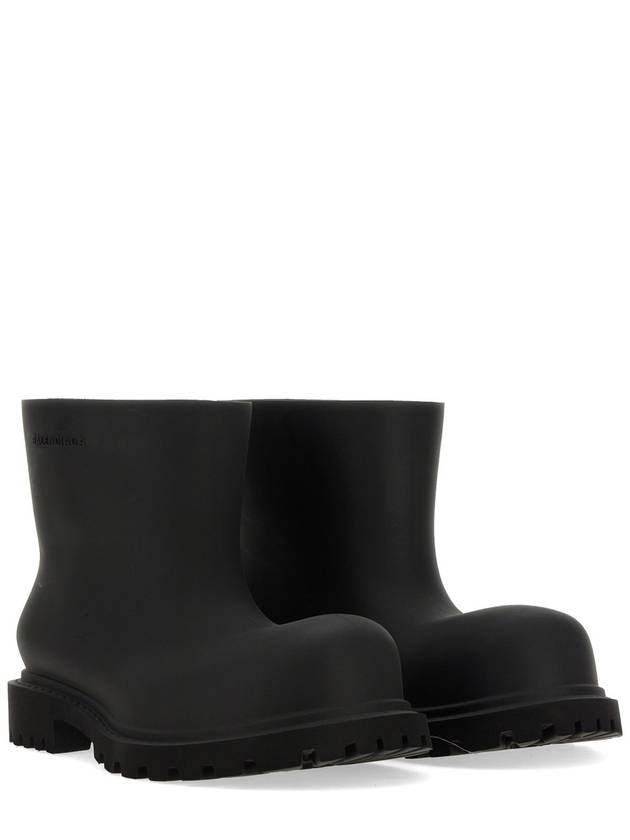 Steroid Rain Boots Black - BALENCIAGA - BALAAN 4