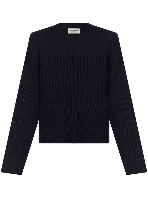 Officine Générale Mimy English Rib Itl Merino Wo Clothing - OFFICINE GENERALE - BALAAN 1