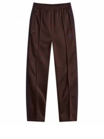 Narrow Track Pant Poly Smooth Dk Brown PU274 pants - NEEDLES - BALAAN 1