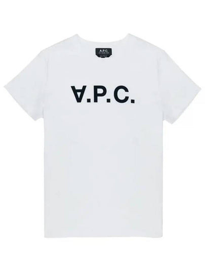 VPC Logo Short Sleeve T-Shirt White - A.P.C. - BALAAN 2