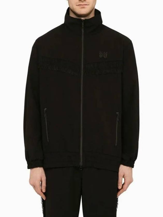 Fringe Track Jacket OT198 Black - NEEDLES - BALAAN 1