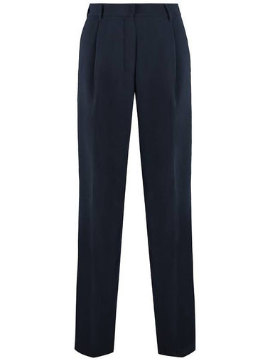 'S Max Mara Michela Cady Trousers - S MAX MARA - BALAAN 1