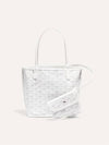 Anjou Reversible Leather Mini Bag White - GOYARD - BALAAN 2