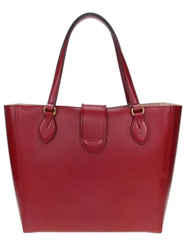 Double G Detail Small Tote Bag Red - GUCCI - BALAAN 5