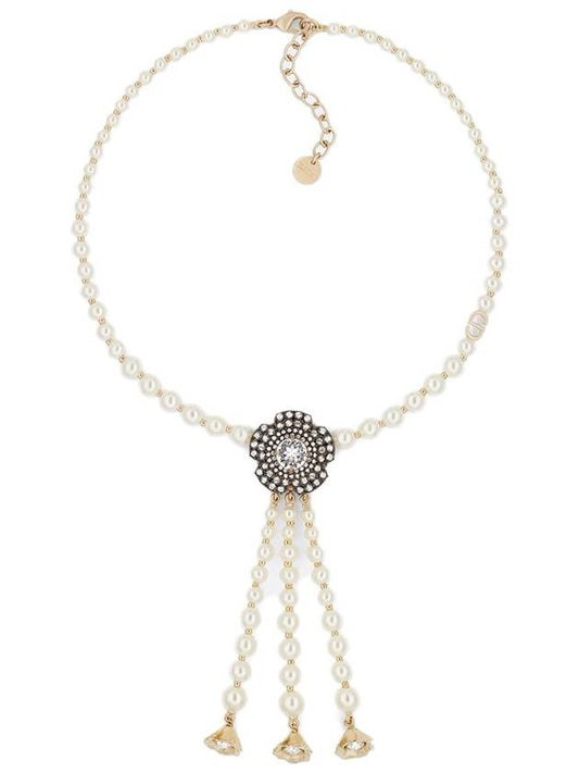 JARDIN ENCHANTE Acnic Copper Finish Pearl Necklace N2290WOMCY_D03S - DIOR - BALAAN 1