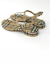 Vintage Check Lambskin Sandals Archive Beige - BURBERRY - BALAAN 8