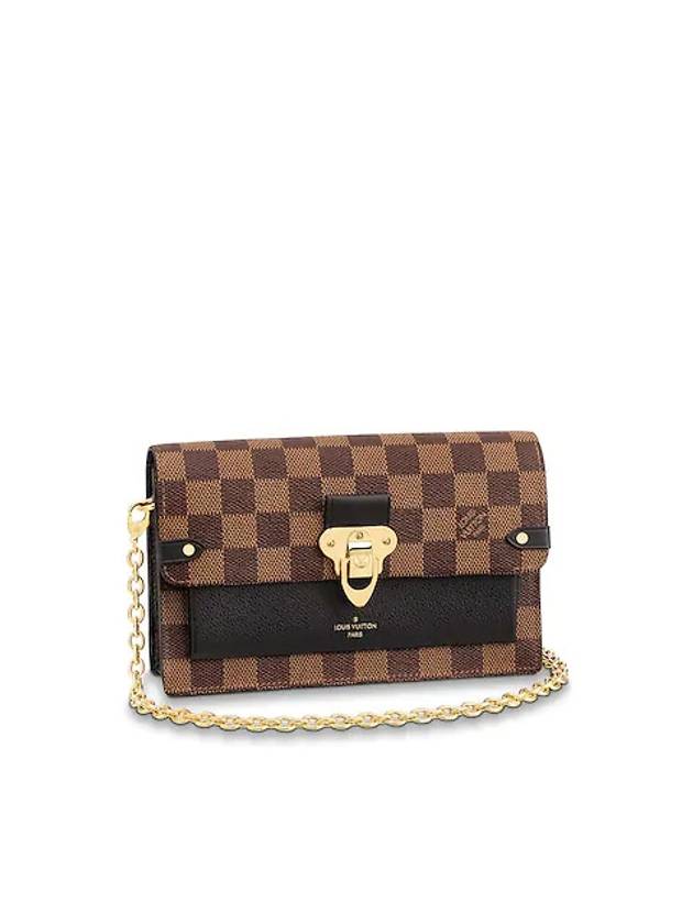 Vavin Chain Damier Long Wallet Brown - LOUIS VUITTON - BALAAN 1