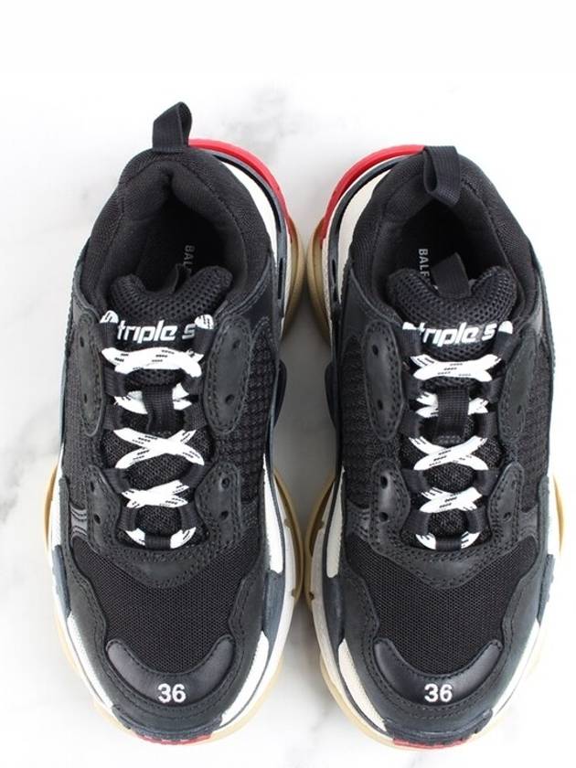 Triple S black red sneakers 36 230 - BALENCIAGA - BALAAN 8