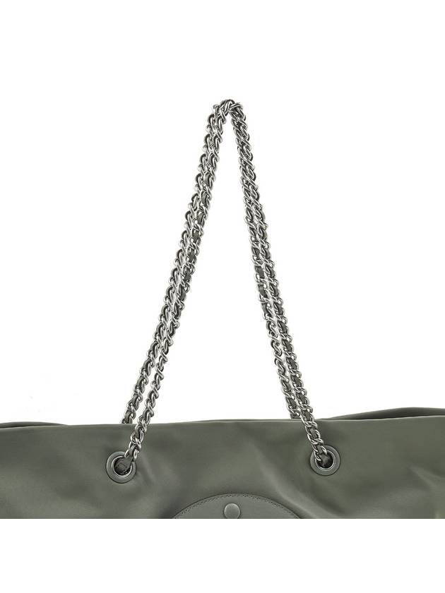 Ella Chain Tote Bag Grey - TORY BURCH - BALAAN 8